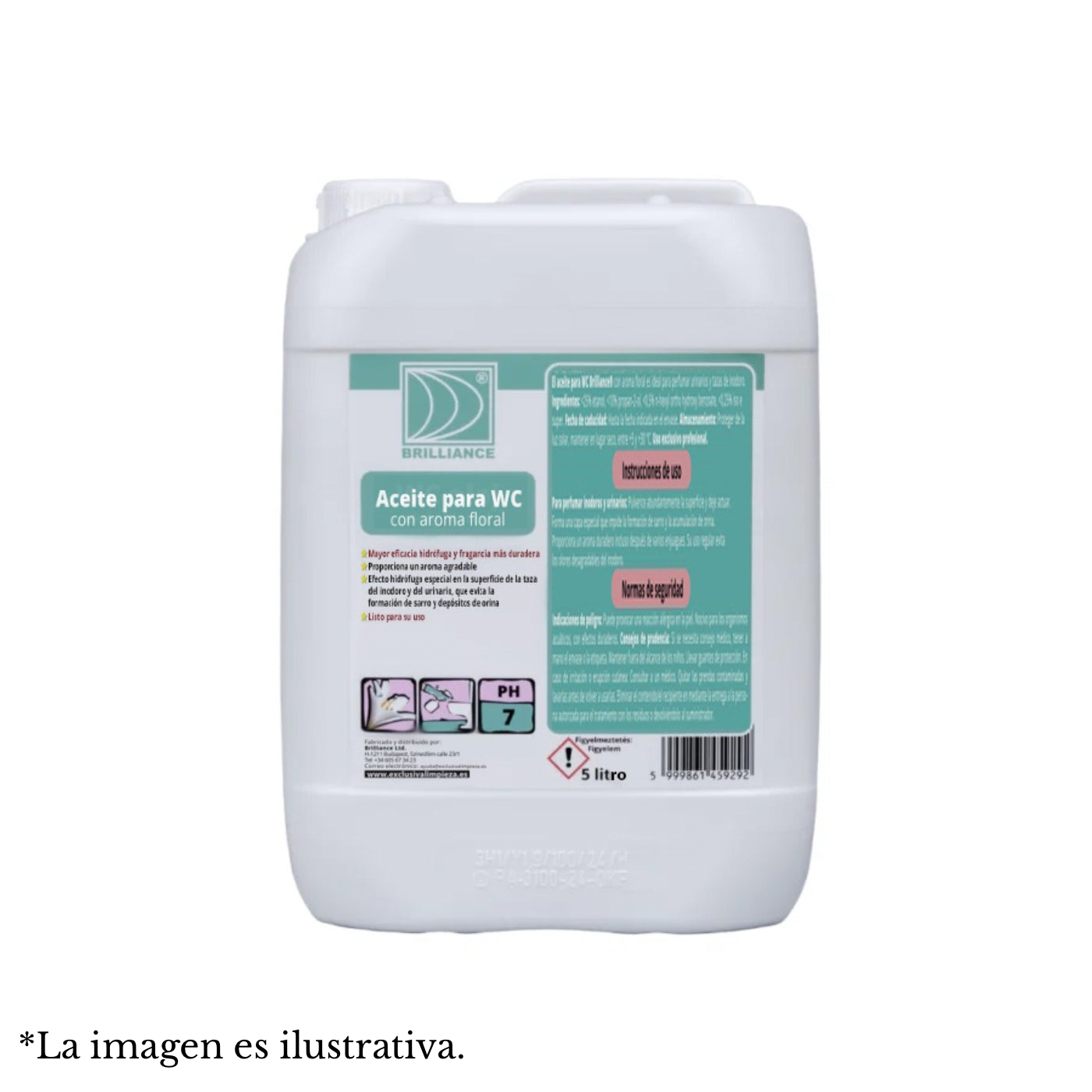 Brilliance® Aceite para WC con aroma floral