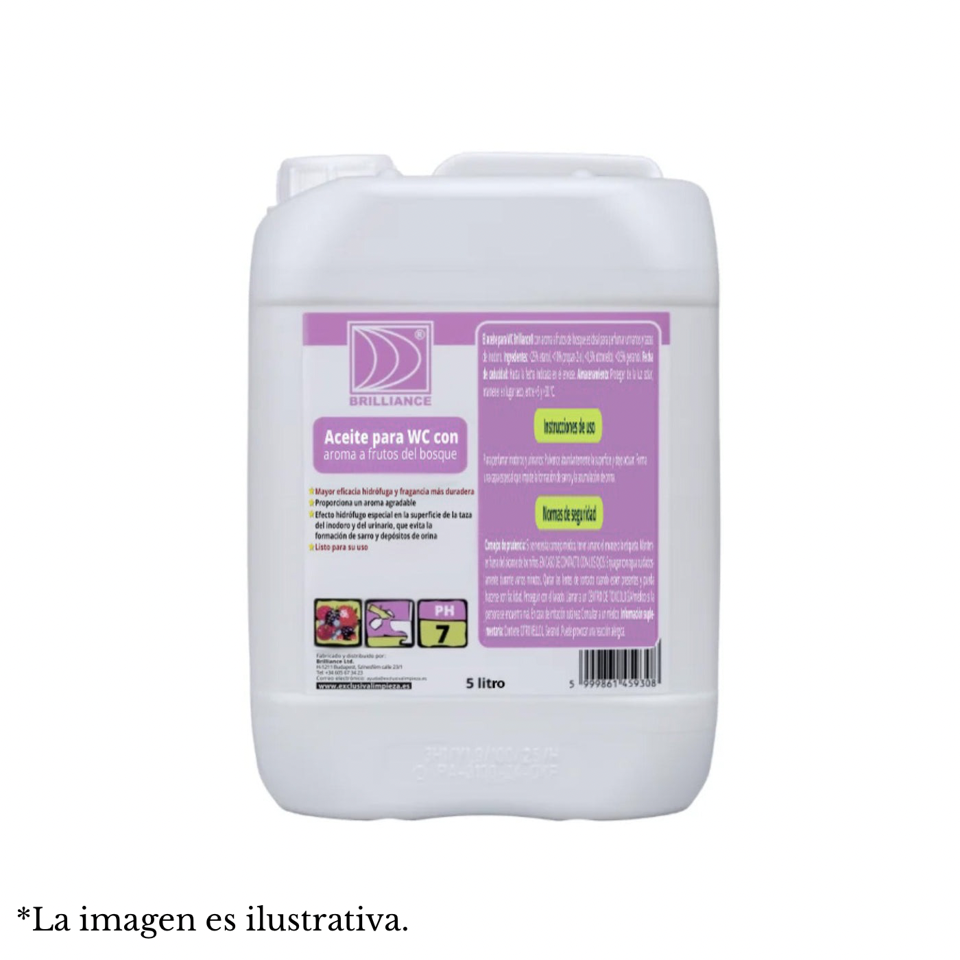 Brilliance® Aceite para WC con aroma a frutos del bosque