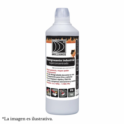 Brilliance® Desengrasante industrial superconcentrado