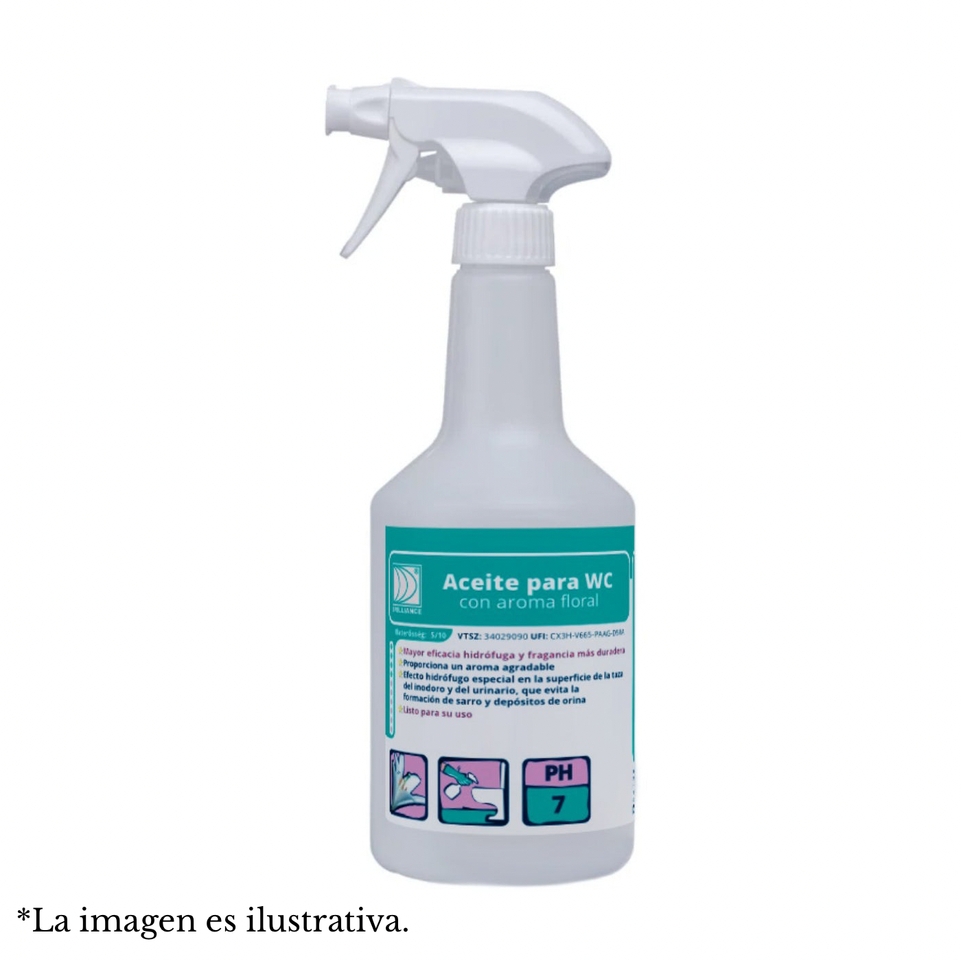 Brilliance® Aceite para WC con aroma floral