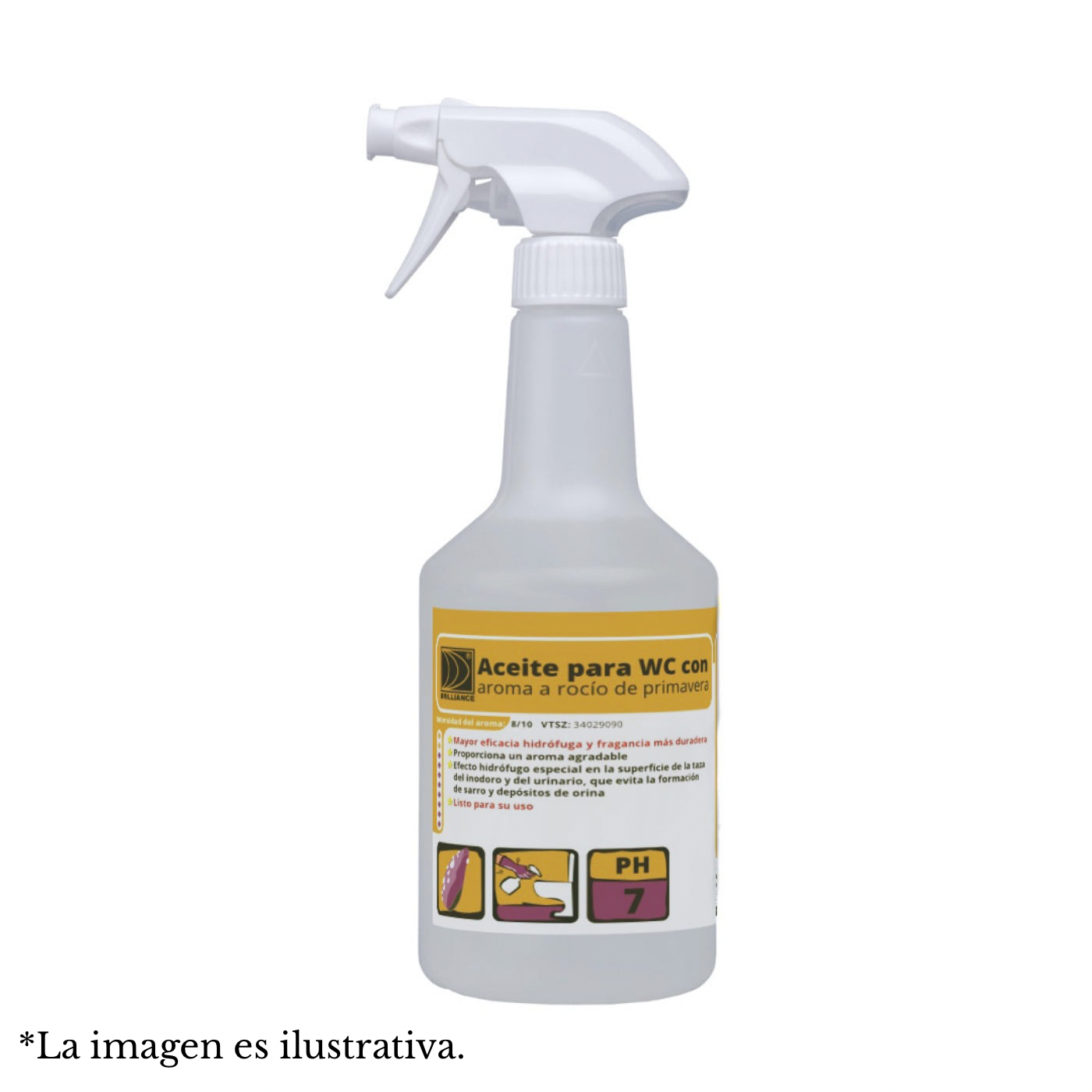 Brilliance® Aceite para WC con aroma a rocío de primavera